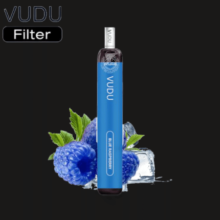 پاد یکبارمصرف 2500پاف تمشک آبی یخ وودوو VUDU Filter 2500 puffs