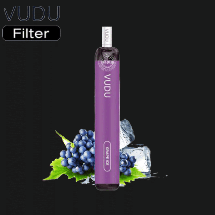 پاد یکبارمصرف 2500پاف انگور یخ وودوو vudu Filter 2500 puffs