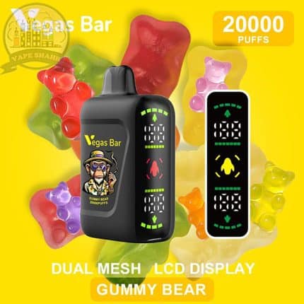 پاد 20000پاف وگاس بار پاستیل خرسی(vegasbar 20000 puffs POD)