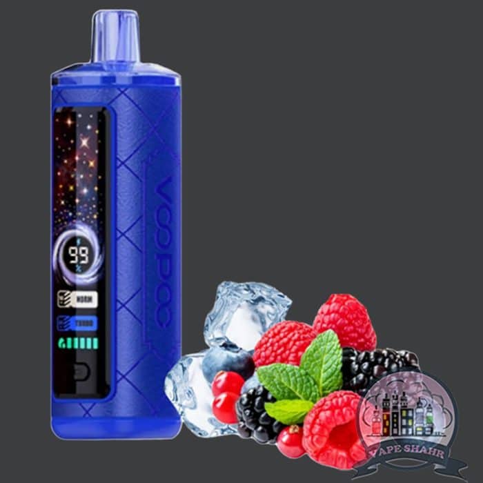 ویپ 30000 پاف طعم میکس بری یخ ووپو VOOPOO Cloud X 30K