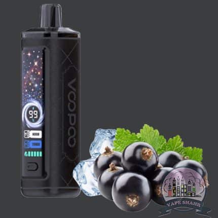 ویپ 30000 پاف طعم توت سیاه یخ ووپو VOOPOO Cloud X 30K