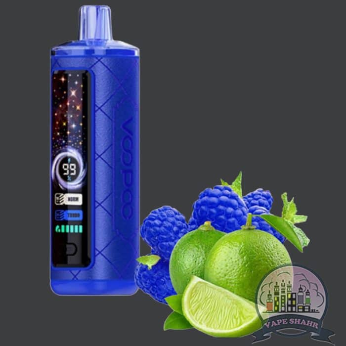 ویپ 30000 پاف طعم تمشک آبی لیمو ووپو VOOPOO Cloud X 30K